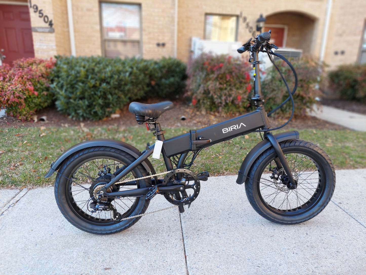 BIRIA ELECTRIC FOLDING BIKE - S2 YELLOW